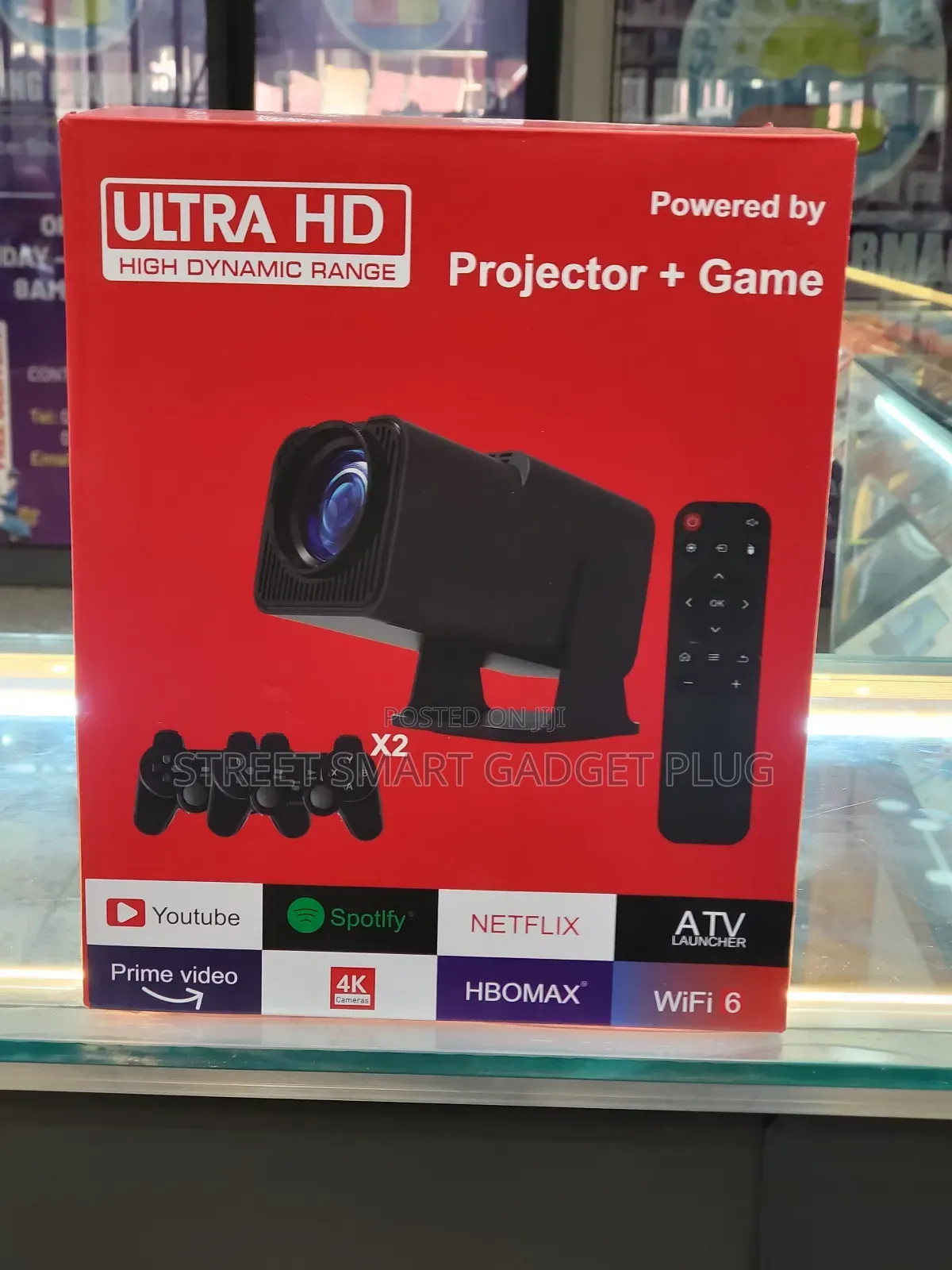 High Dynamic Game Projector
