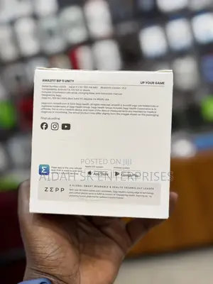 Amazfit Bip 5 Unity Smart Watch 46mm, 11-Day Battery