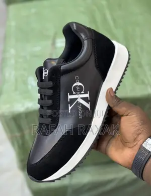 Original Luxury Casual Calvin Klein Jeans Leather Sneakers