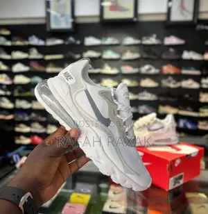 Original Triple White Nike Air Max 270 React Sneaker
