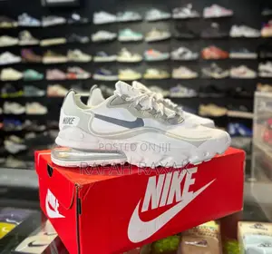 Original Triple White Nike Air Max 270 React Sneaker