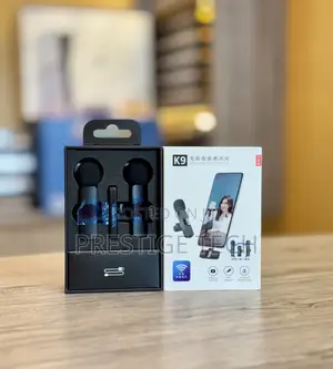 K9 Wireless Lavalier Microphones (2 Mics) Type C And iPhone