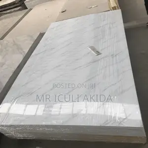 2.2x1.8mtr PVC High Gloss Waterproof Wall Panel Marble Sheet