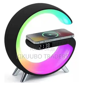 Led Wireless Charger With Speaker