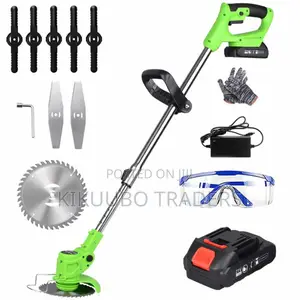 Heavy Duty Rechargeable Grass Cutter/ Lawn Mower Trimmer