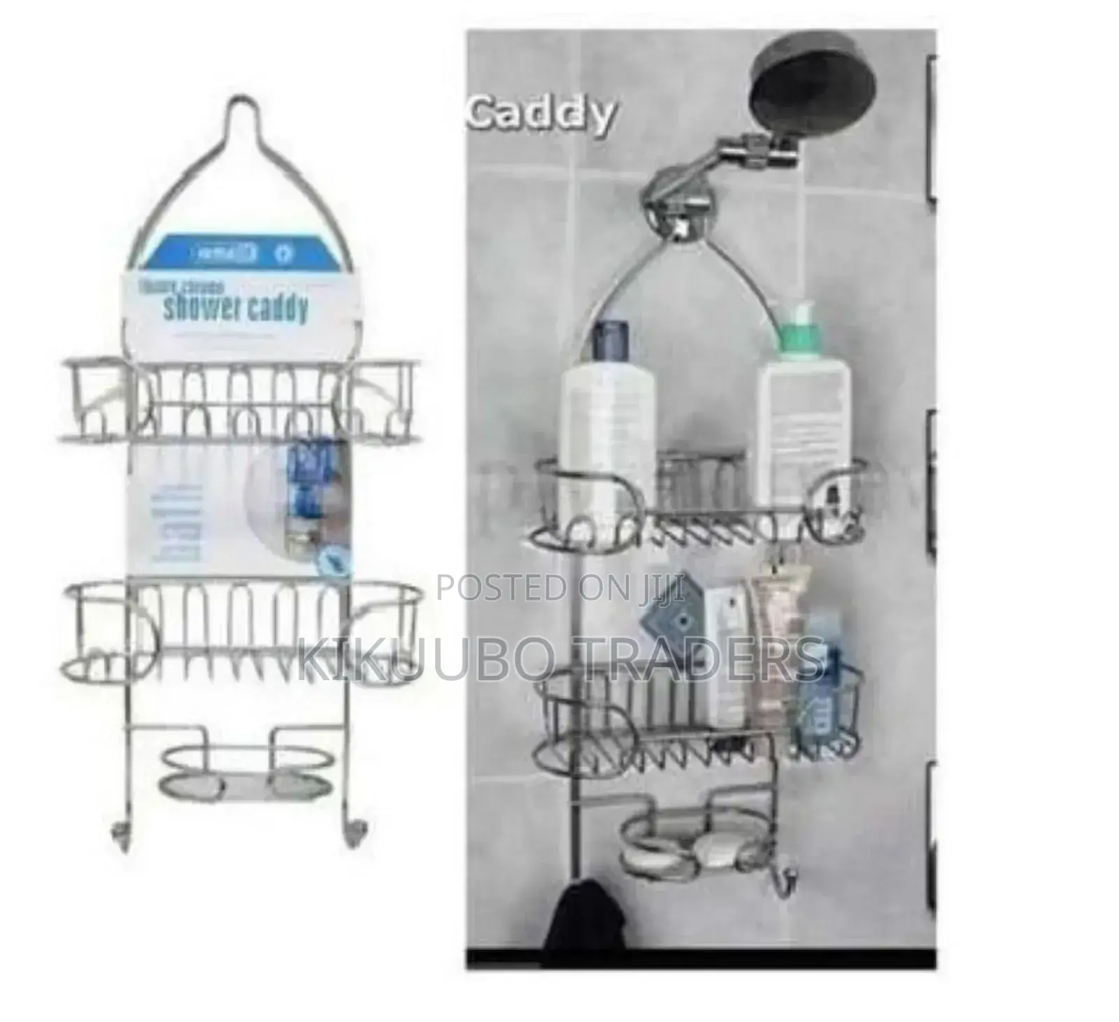 Bathroom Organizer Vertical Fit Shower Caddy