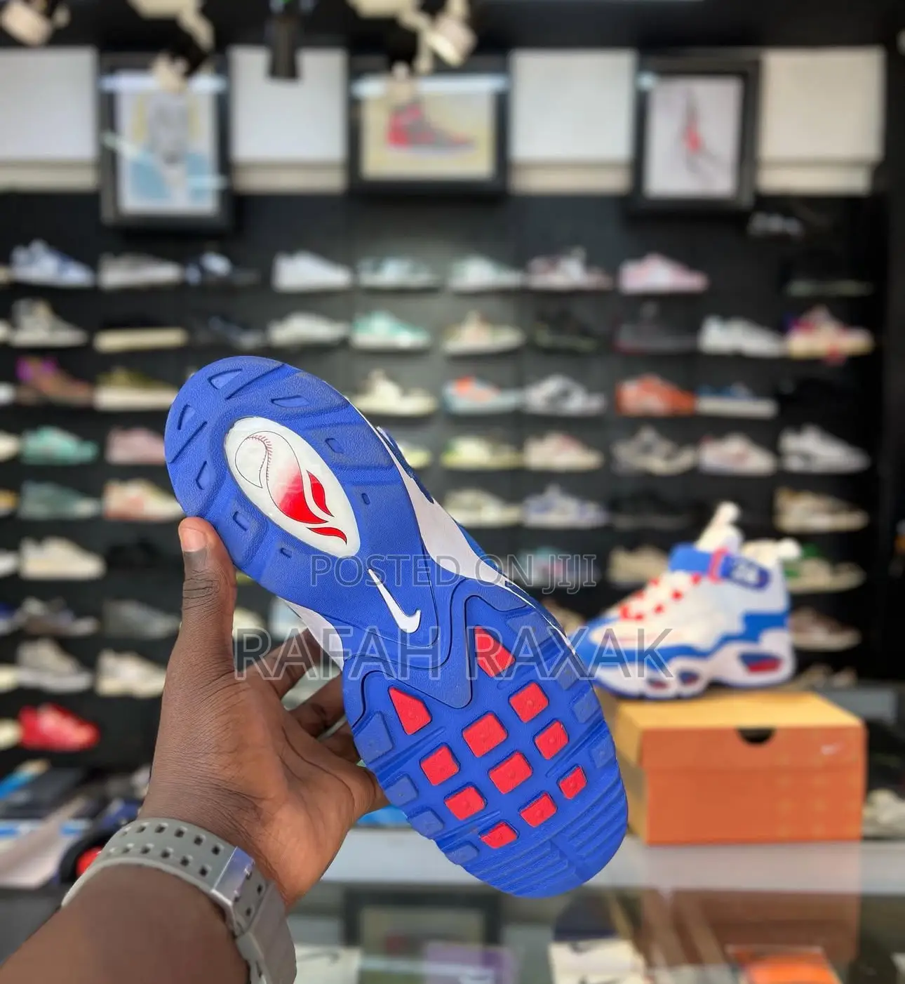 Original Blue/White Nike Air Jordan 24 Sneaker