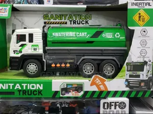 Sanitation Toy Truck for Kids - Battery Operated