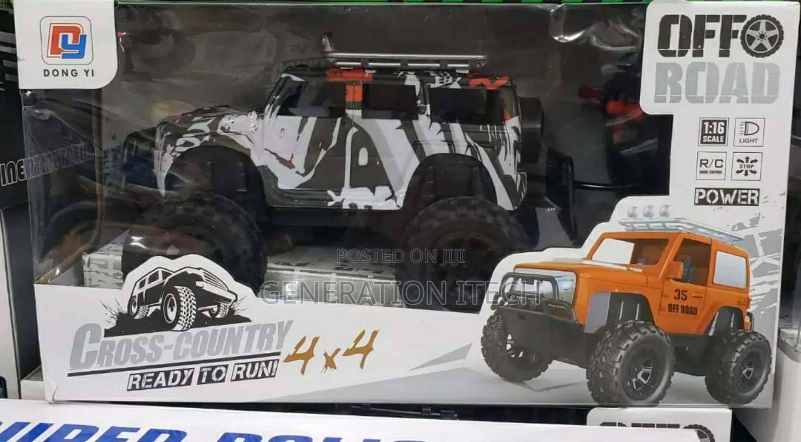 Rechargeable Off-Road Remote Control Toy Truck