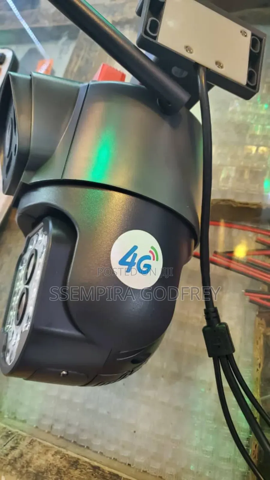 4G Double Lens DC Security Camera 8mp