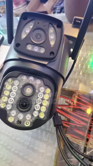 4G Double Lens DC Security Camera 8mp