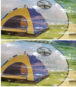 Two People Camping Tent