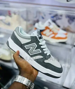 Original Grey/White New Balance 480 Casual Sneakers