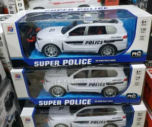 Police Car Toy- Rechargeable Car With Remote Control