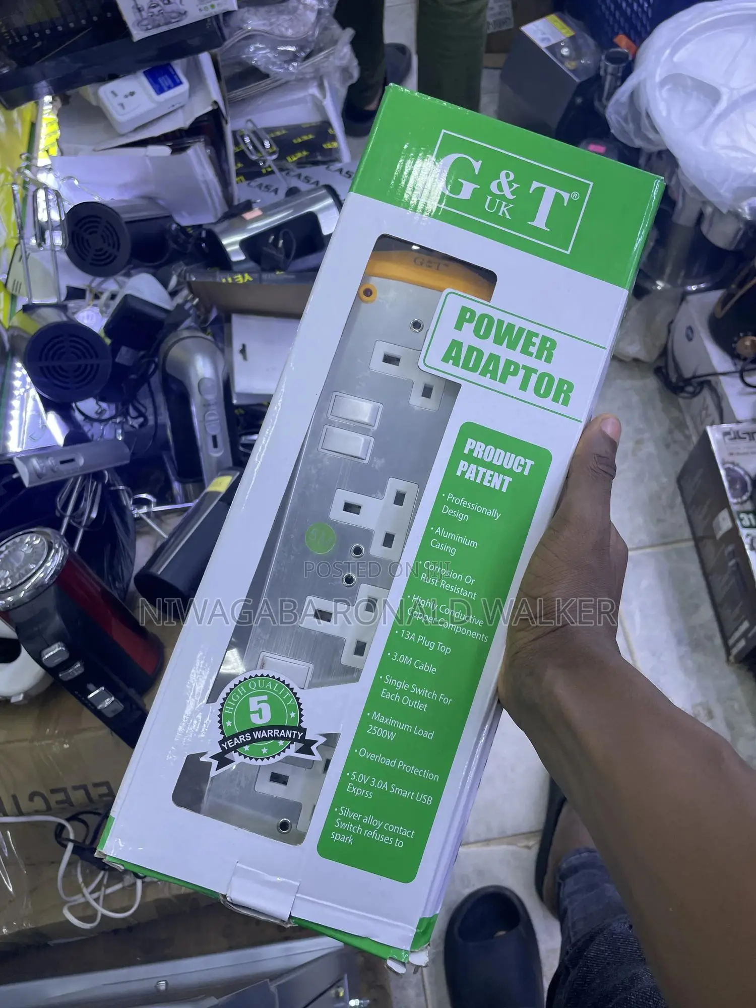 5m Heavy Duty G T Power Adaptor
