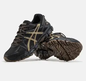 Original Black Clay ASICS Gel Kahana 8 Running Hike Sneakers