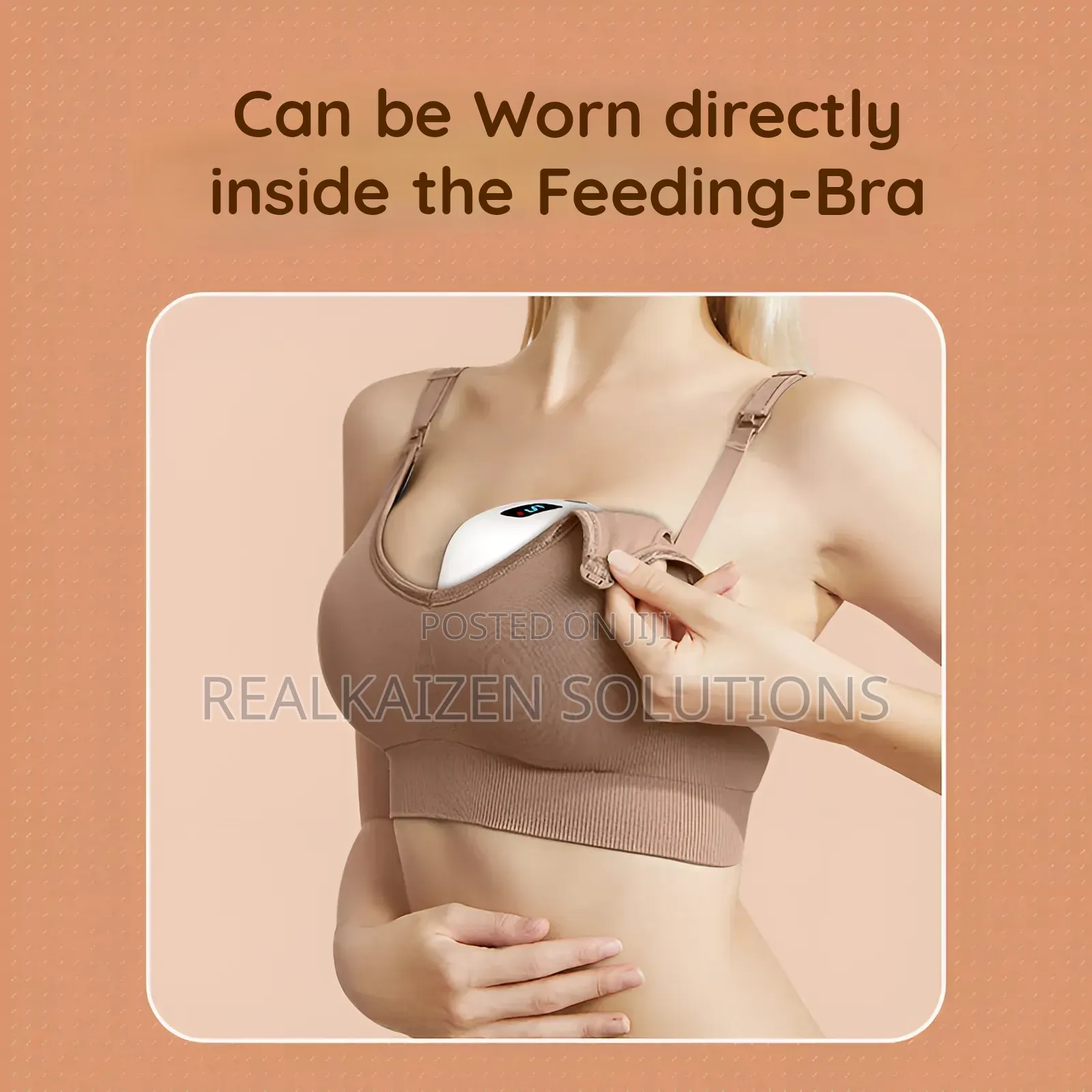 Portable and Rechargeable Wearable Electric Breast Pump