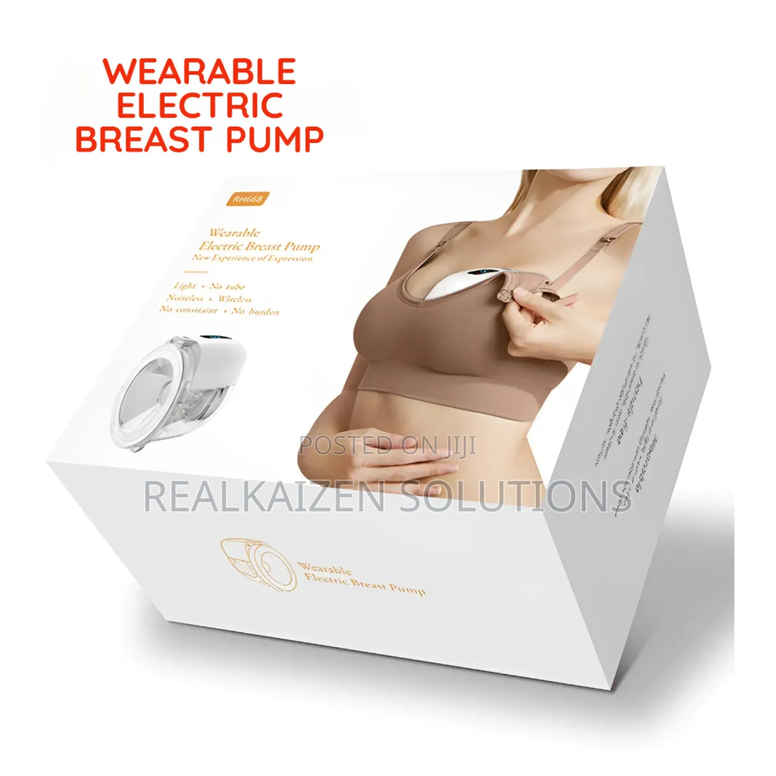 Portable and Rechargeable Wearable Electric Breast Pump