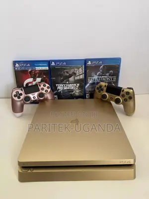 Playstation 4 for Sale, Slim Ps4, 2 Pads 10 Games, 500gb