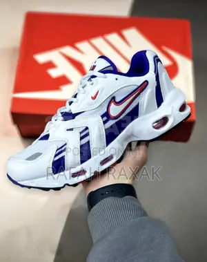 Original White/Blue Nike Air Max 96 2 Cherry Casual Sneaker