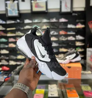 Black/White Nike Air Max Alpha Savage Casual Running Sneaker