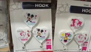 3pcs Mounted Hooks