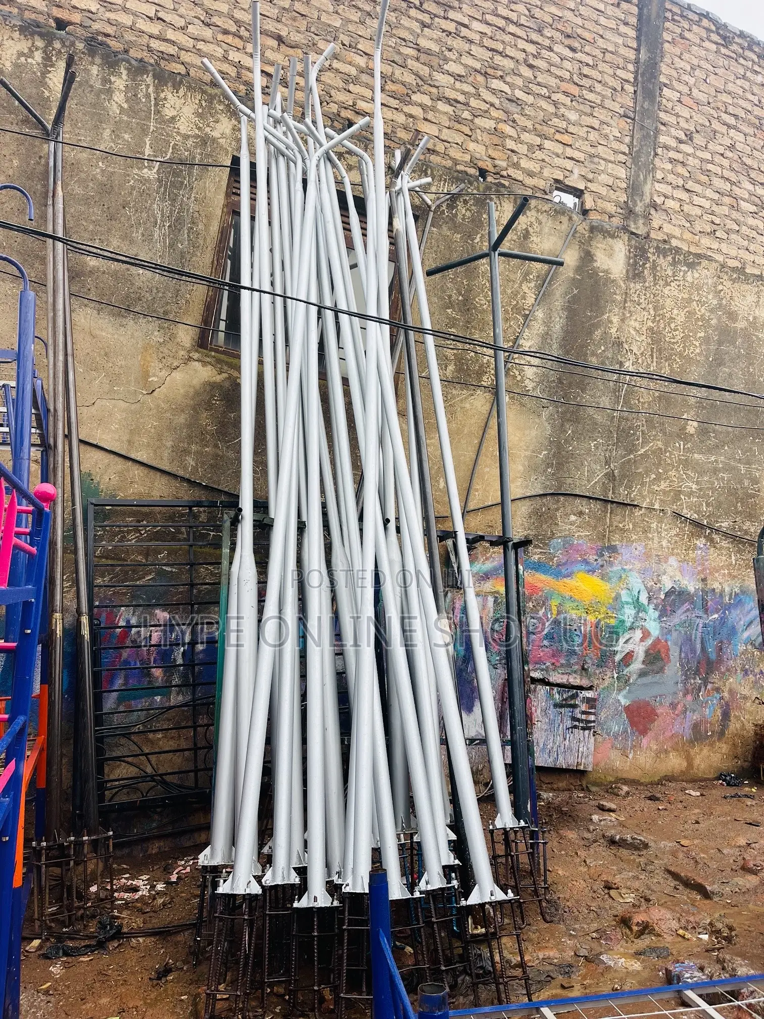 Quality Thin Solar Light Poles