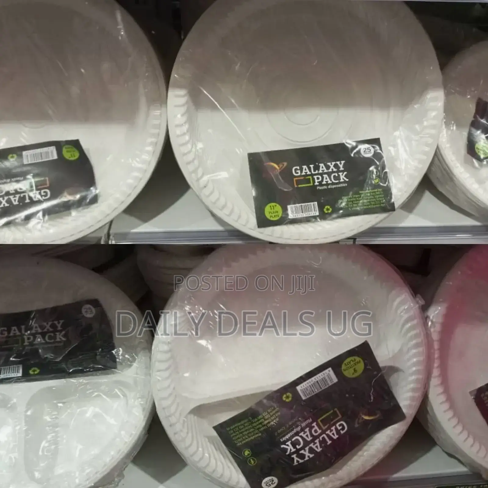 25 PCS Disposable Plates