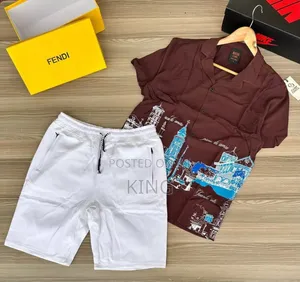 Real 2pcs Shirt and Short