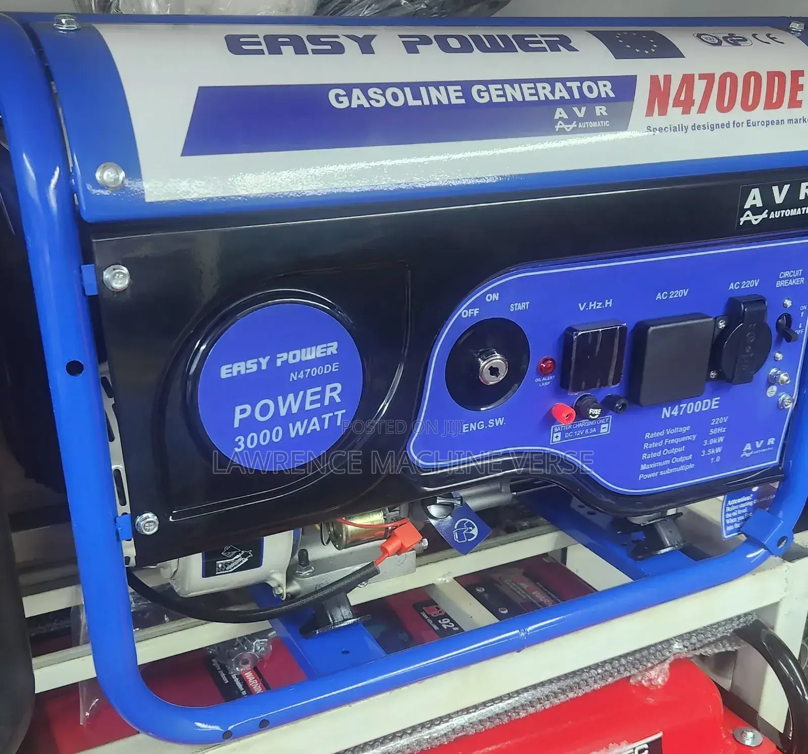 Gasoline Generator 3.5kva Easy Power