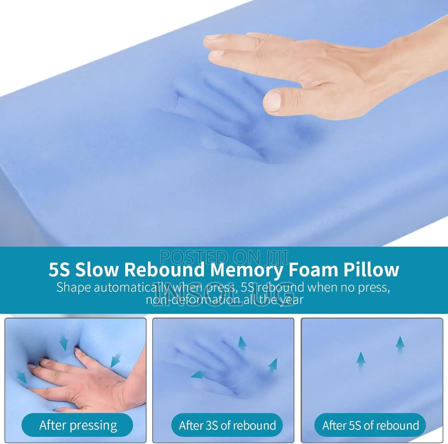 Memory Foam Orthopedic Pillow
