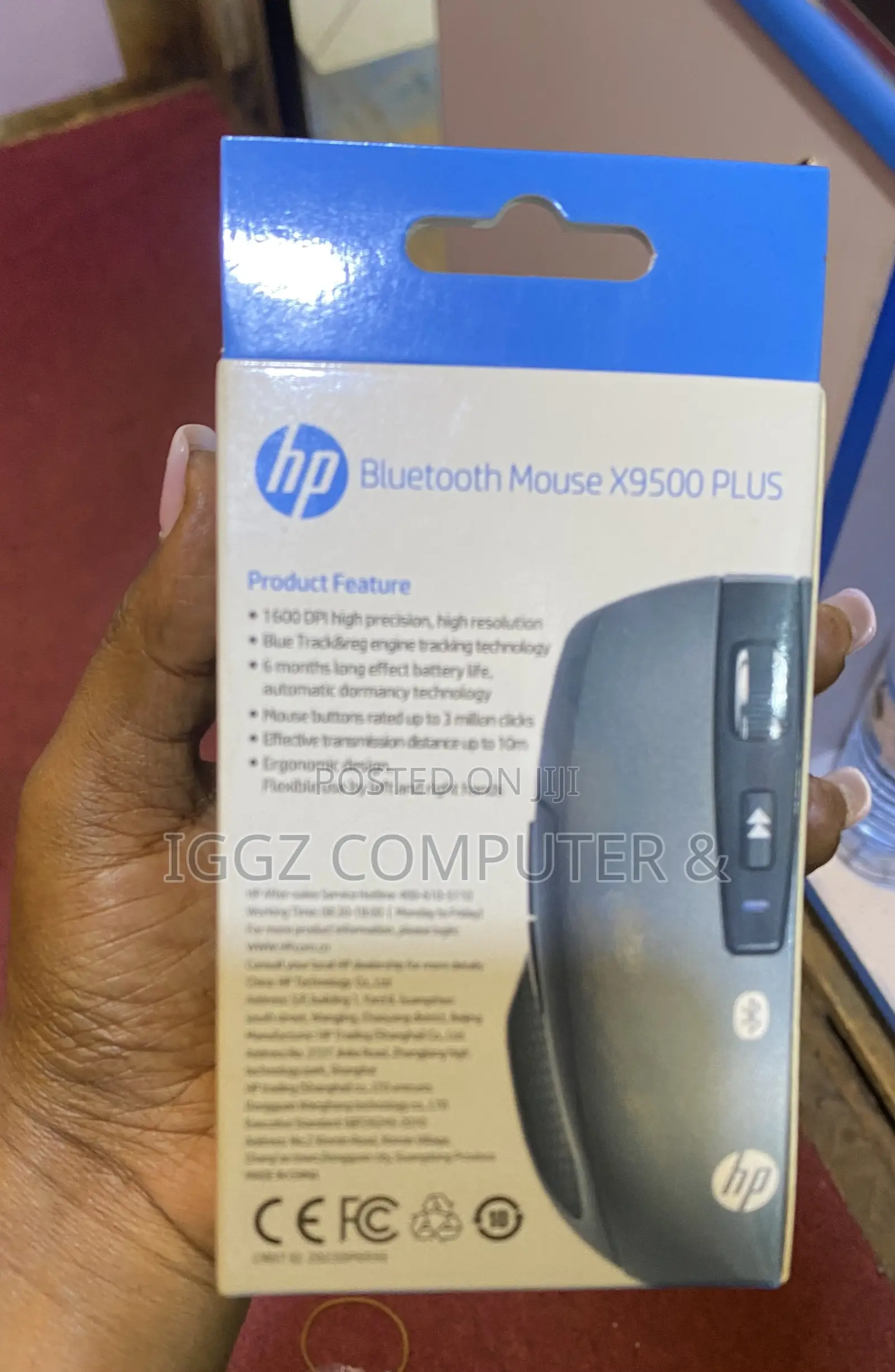 Bluetooth Mouse X9500 Plus