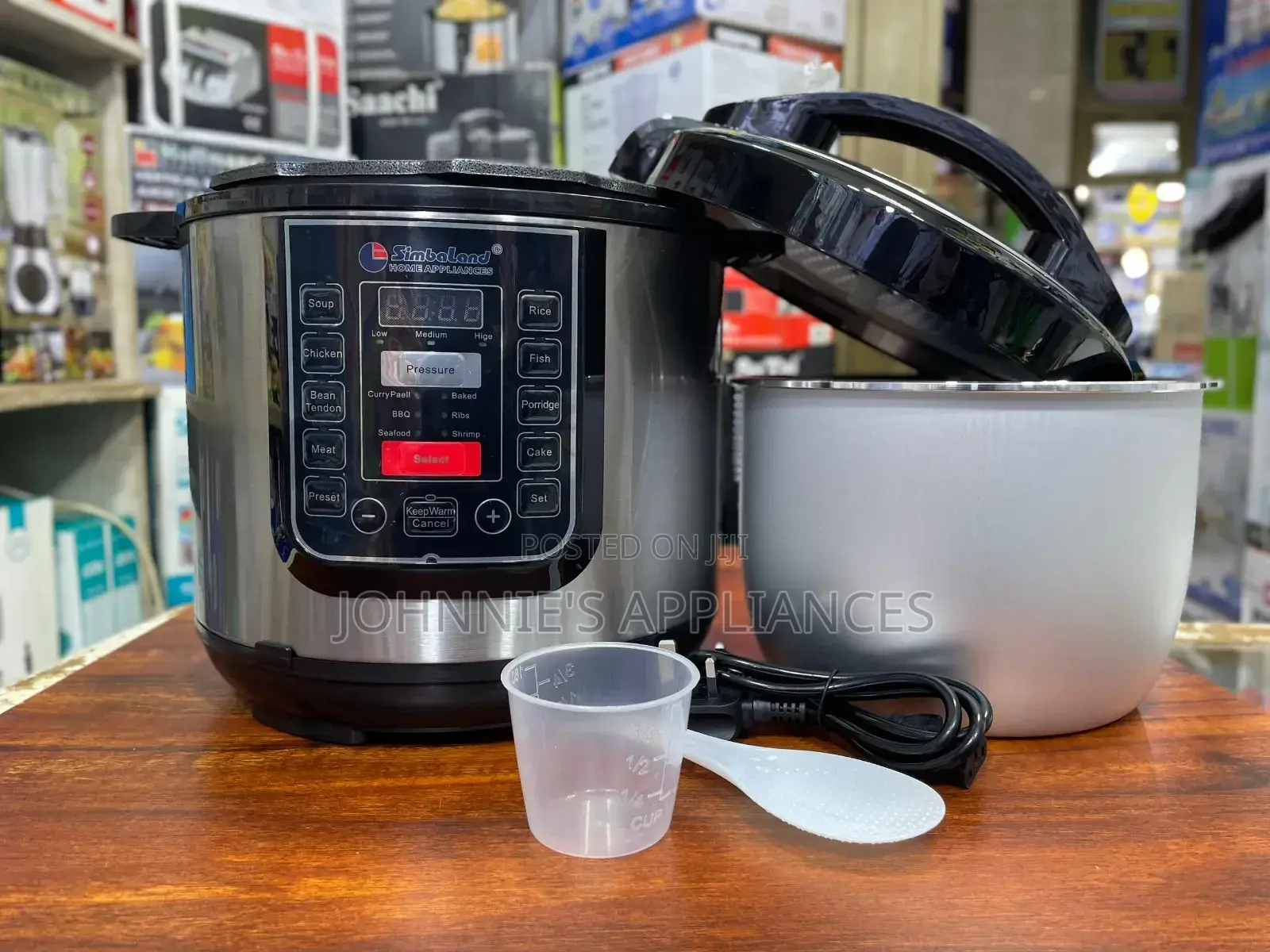 14in1 Simbaland Pressure Cooker 6l