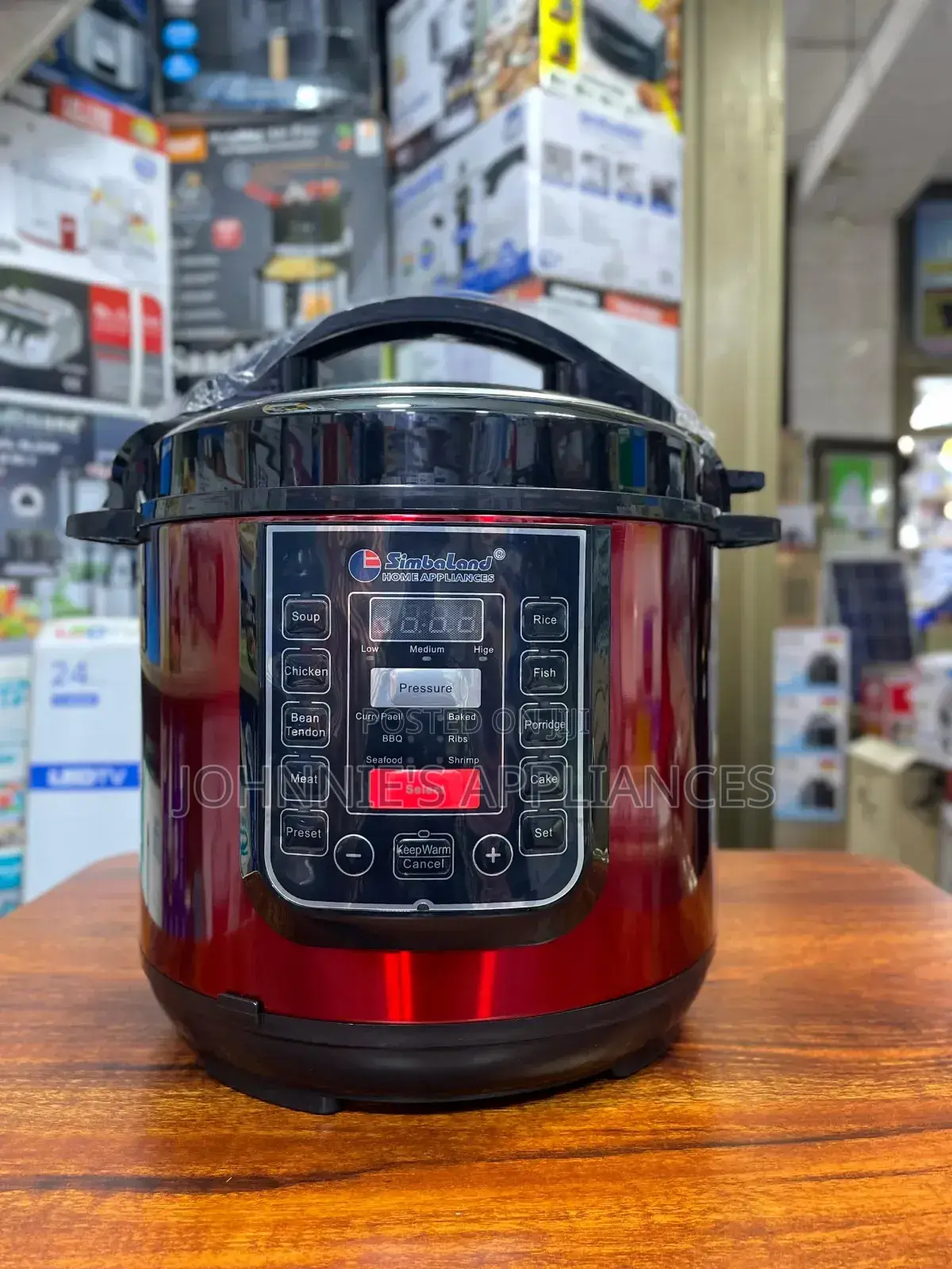 14in1 Simbaland Pressure Cooker 6l