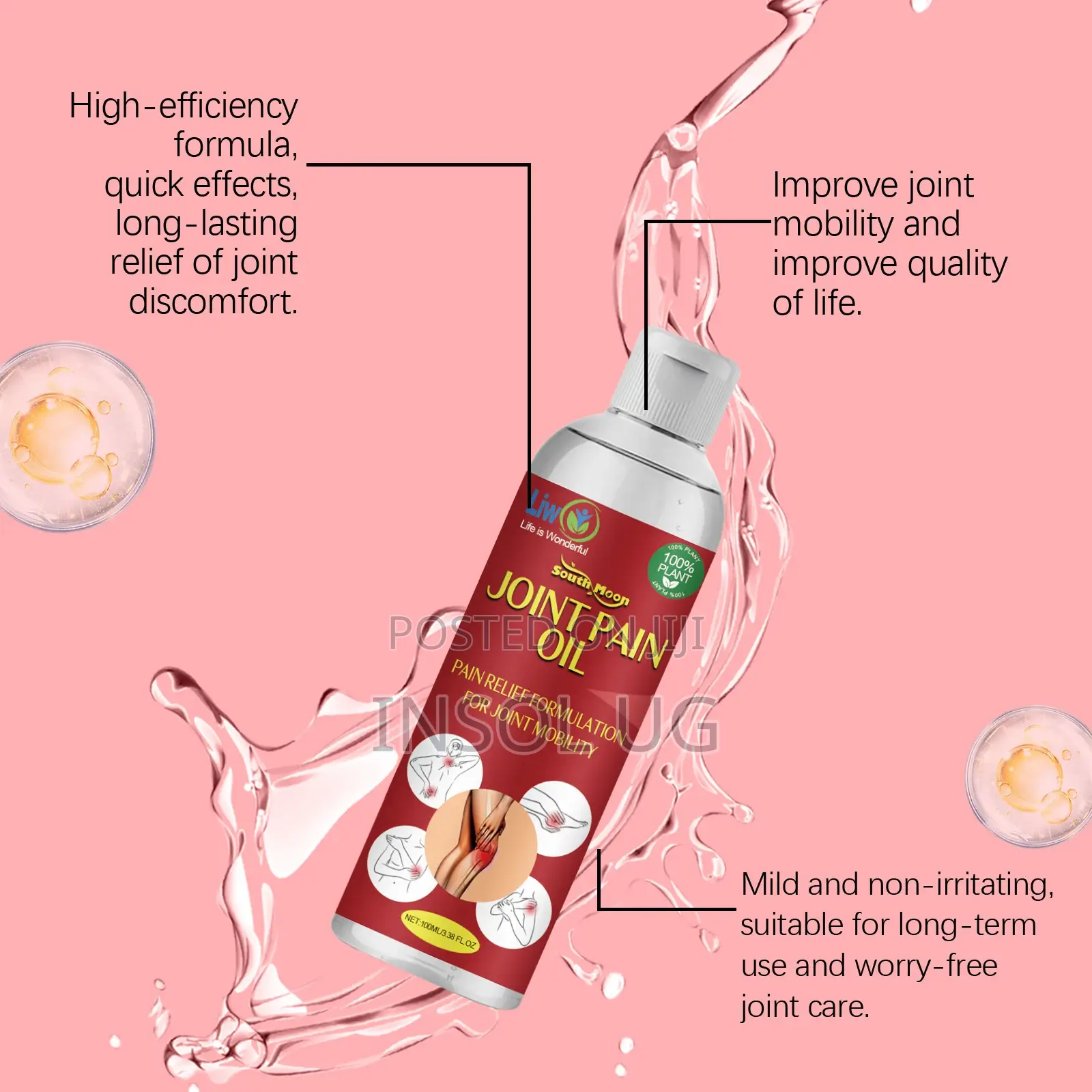 Body Joint Massage Oil