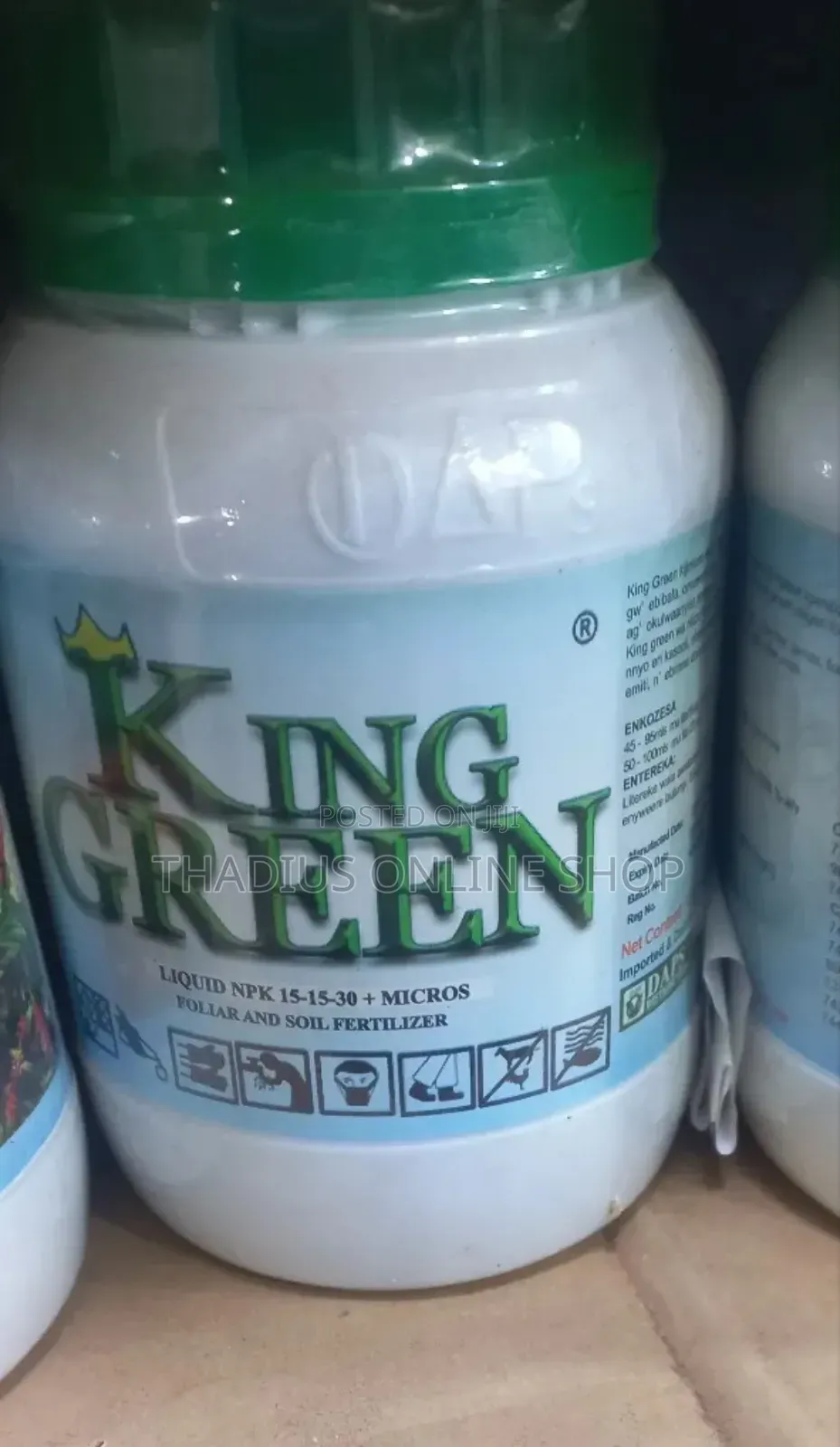 King Green Fertilizer 500mls