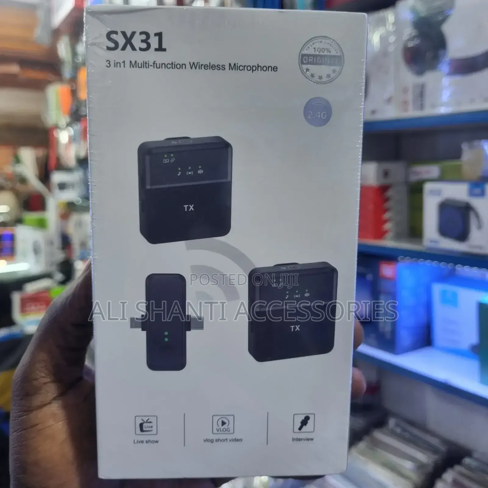 Sx31 Wireless Microphone/ Mini and Wireless Microphone