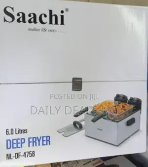 Electric Saachi Double Deep Fryer
