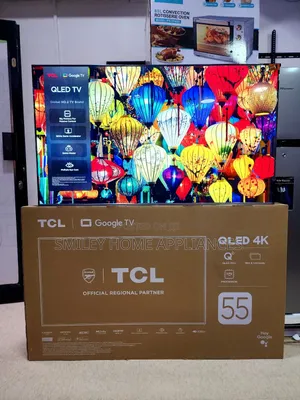 TCL Qled 55inches Android Tv With a Subwoofer Speaker