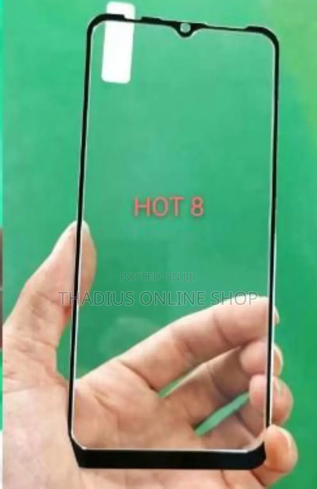 Tecno Hot 8 Screen Glass Replacement