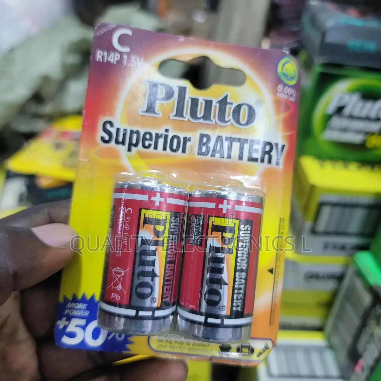Pluto C Batteries