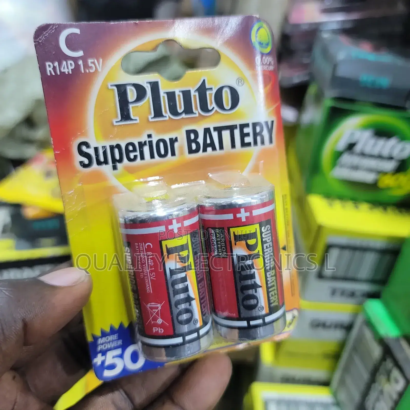 Pluto C Batteries