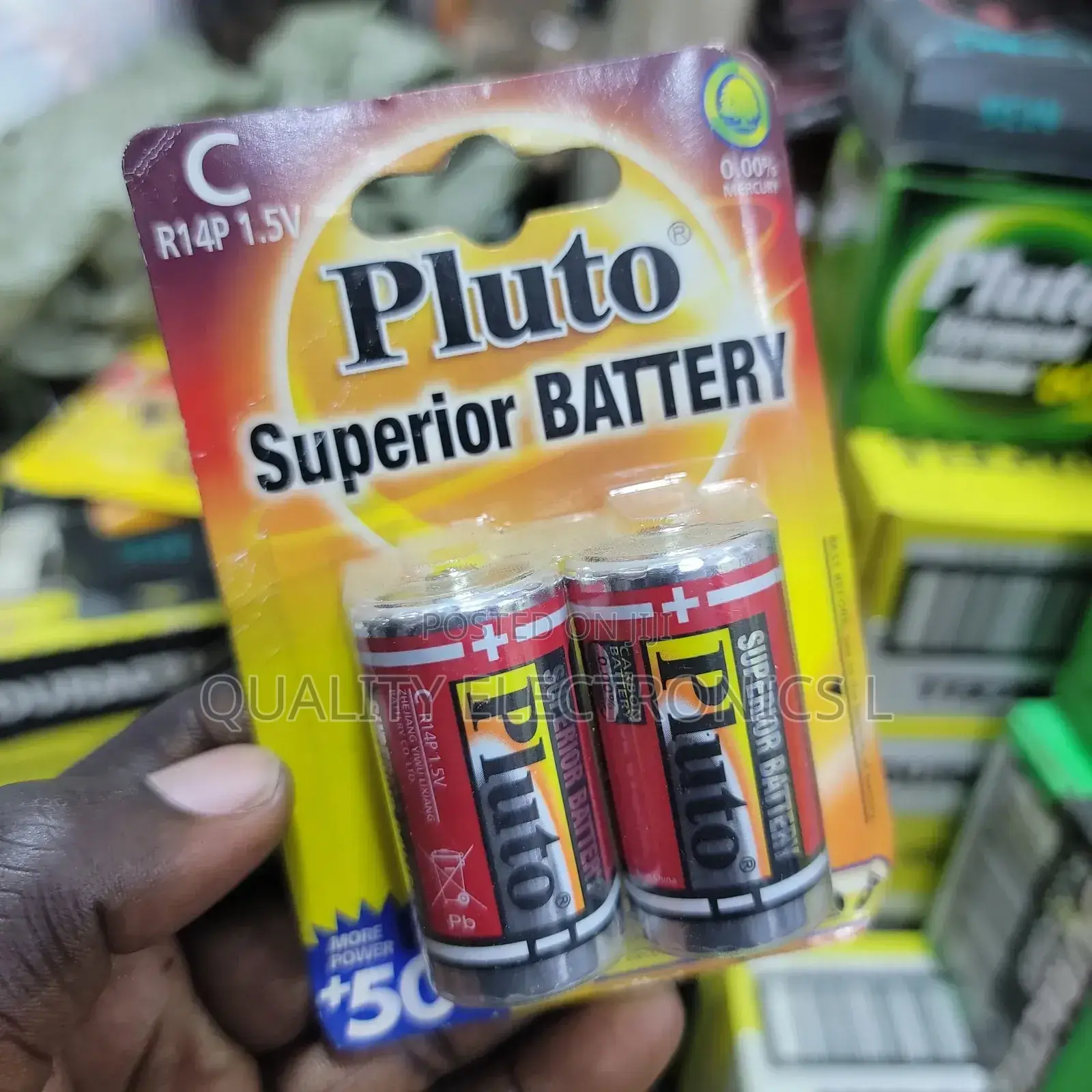 Pluto C Batteries
