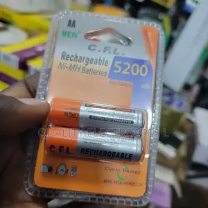 CFL Rechargeable Batteries AA