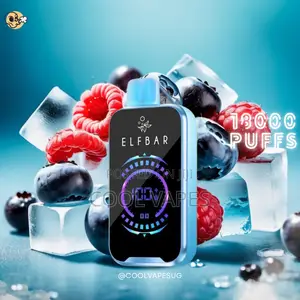 Elf Bar Fs18000 Puffs Screen Display Rechargeable Vapes