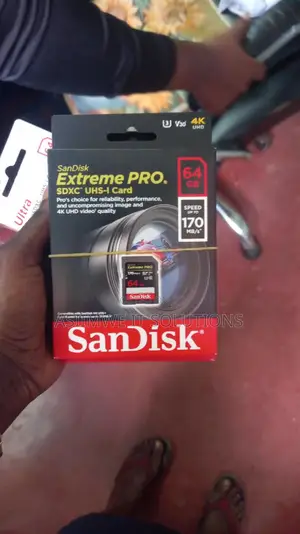 64gb Extreme PRO SD Card