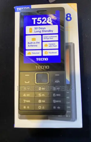 New Tecno T528 Black