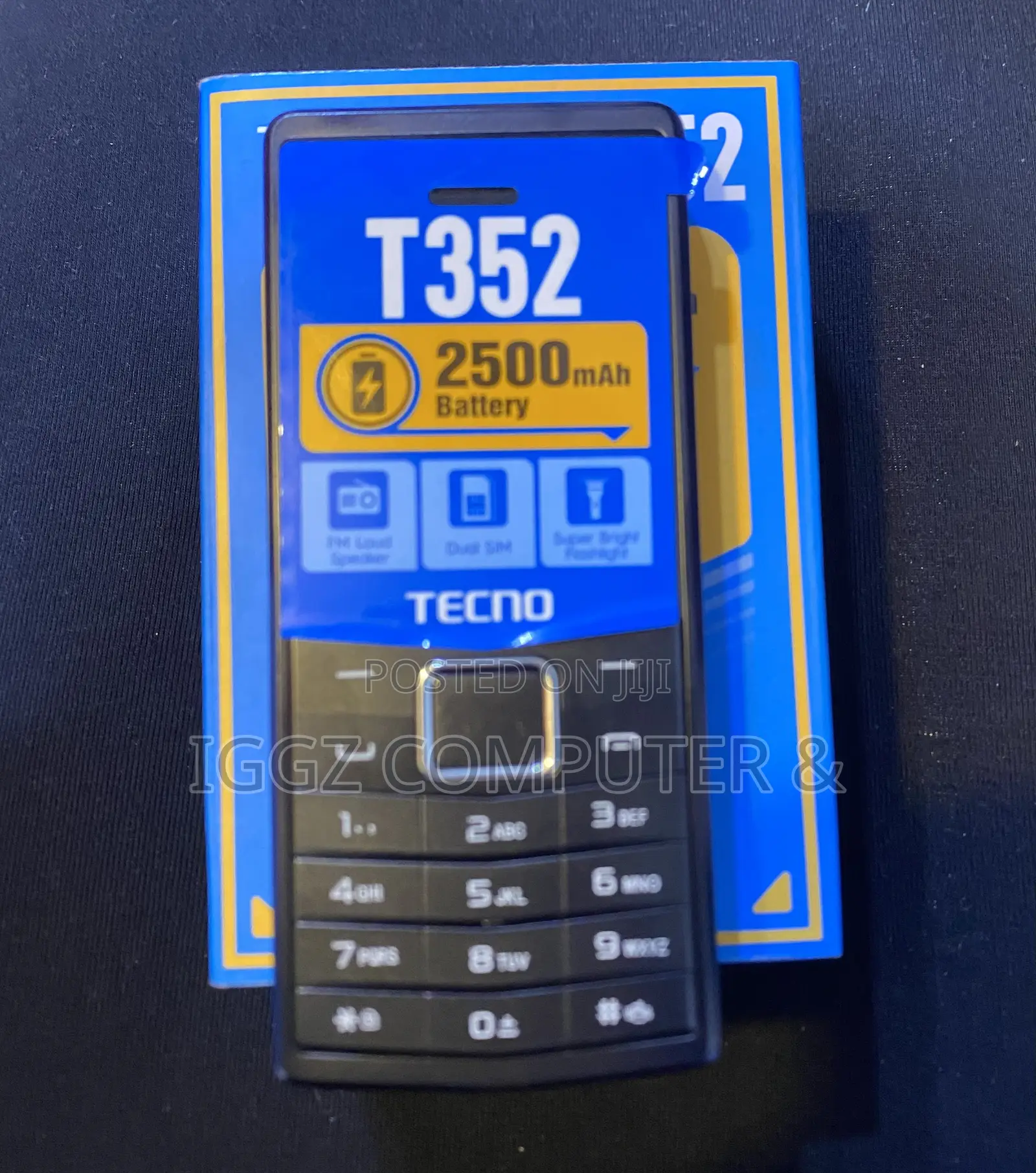 New Tecno T352 Black