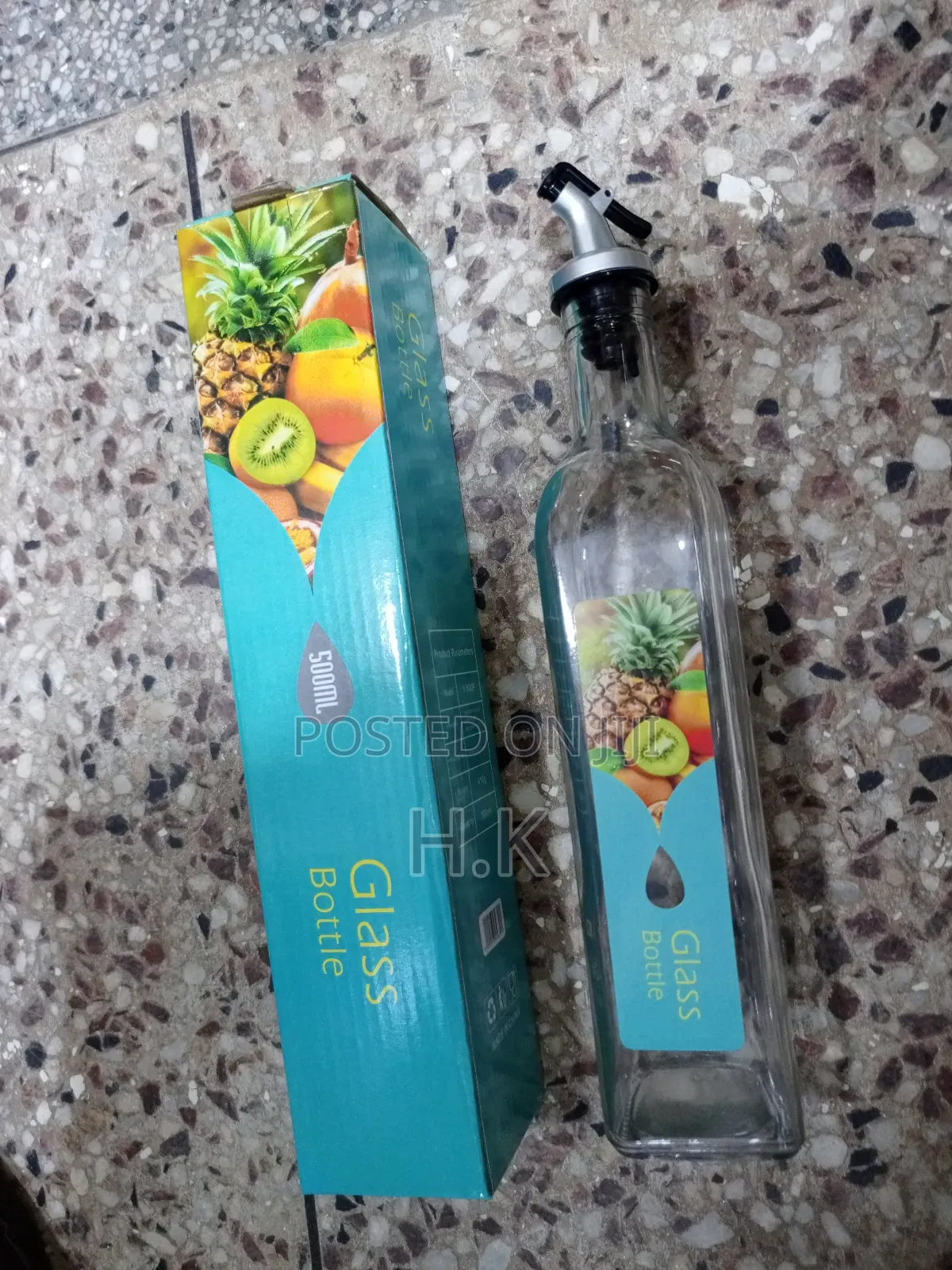 Glass Oil Dispenser-500ml