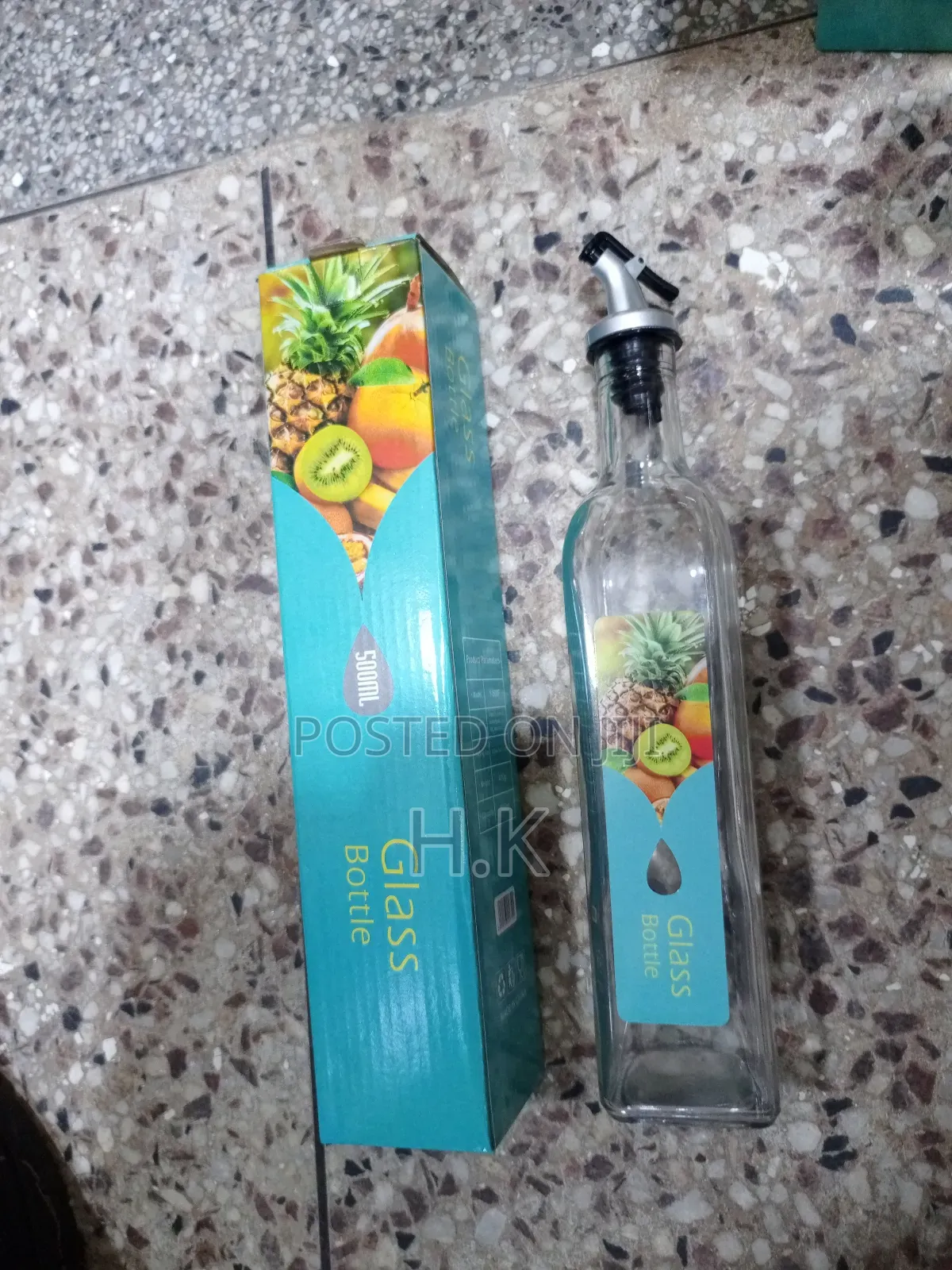 Glass Oil Dispenser-500ml